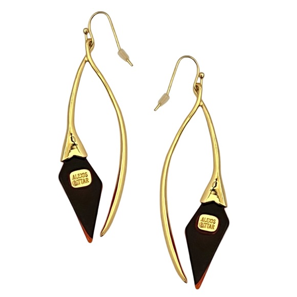ALEXIS BITTAR • Elements Fire Stone Earrings - Picture 3 of 4